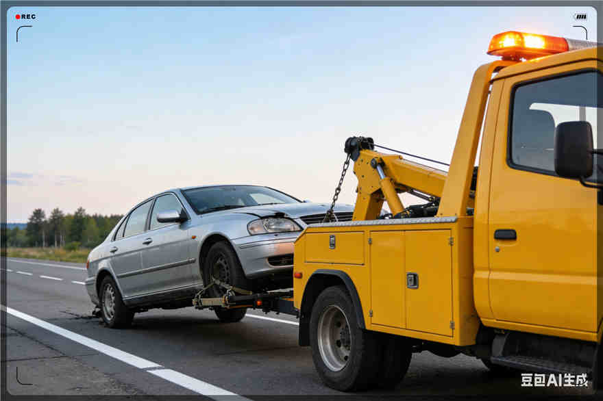 东港拖车救援电话【案例】